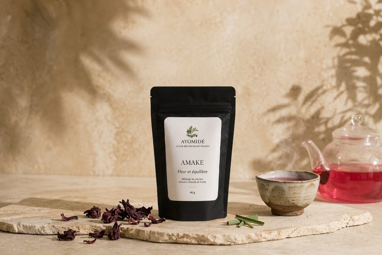 Infusion AMAKE – Fleur & Équilibre – Ayomidé