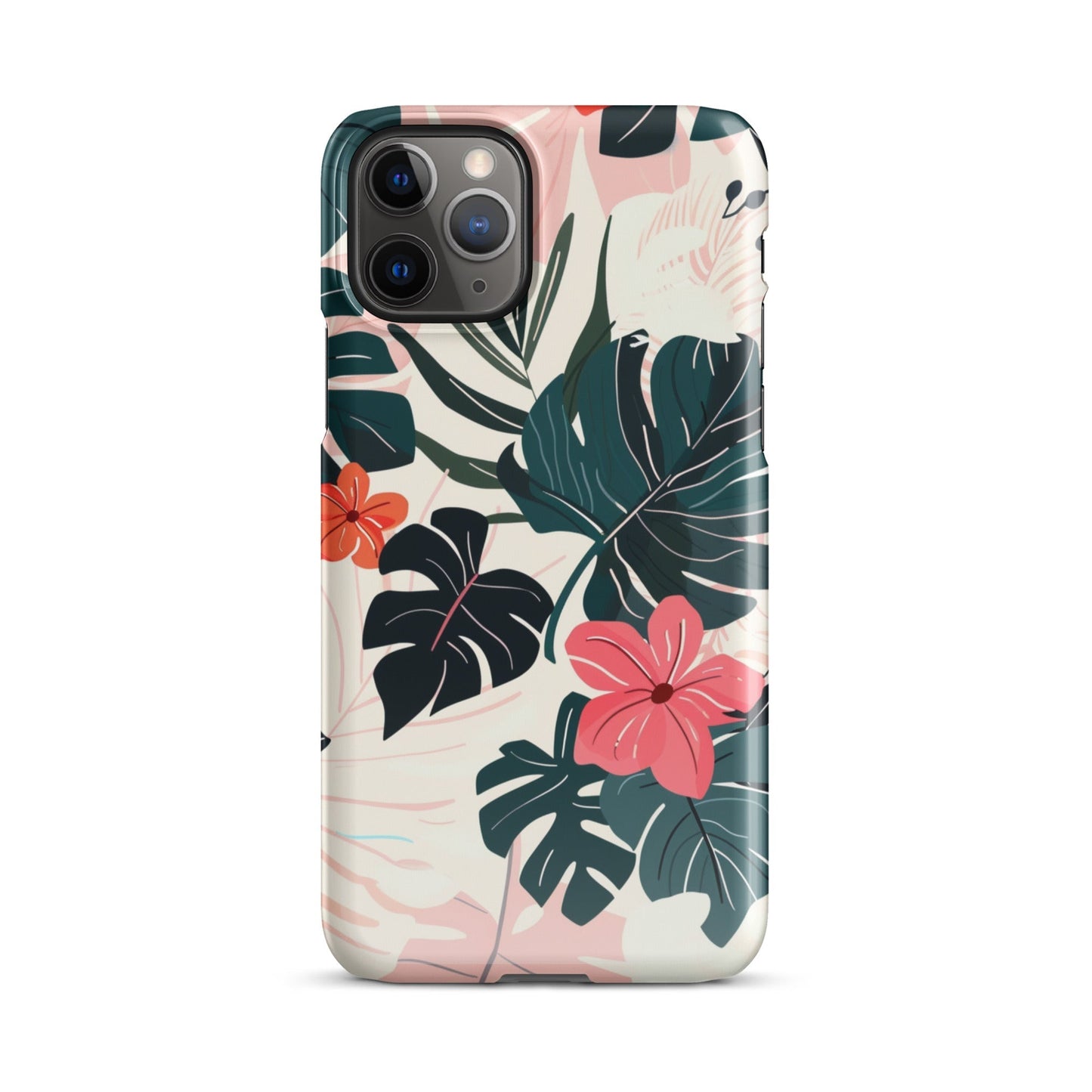 Flower leaves Phone case for iPhone