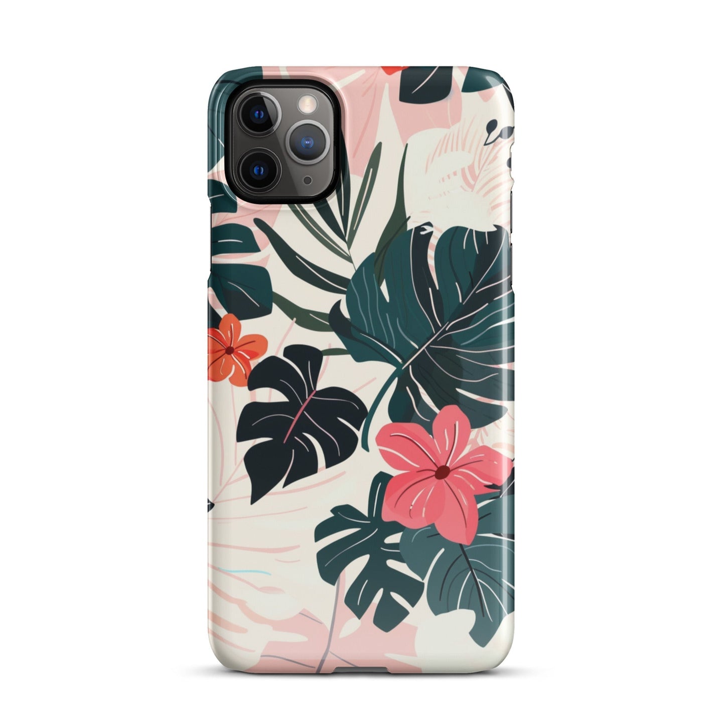 Flower leaves Phone case for iPhone