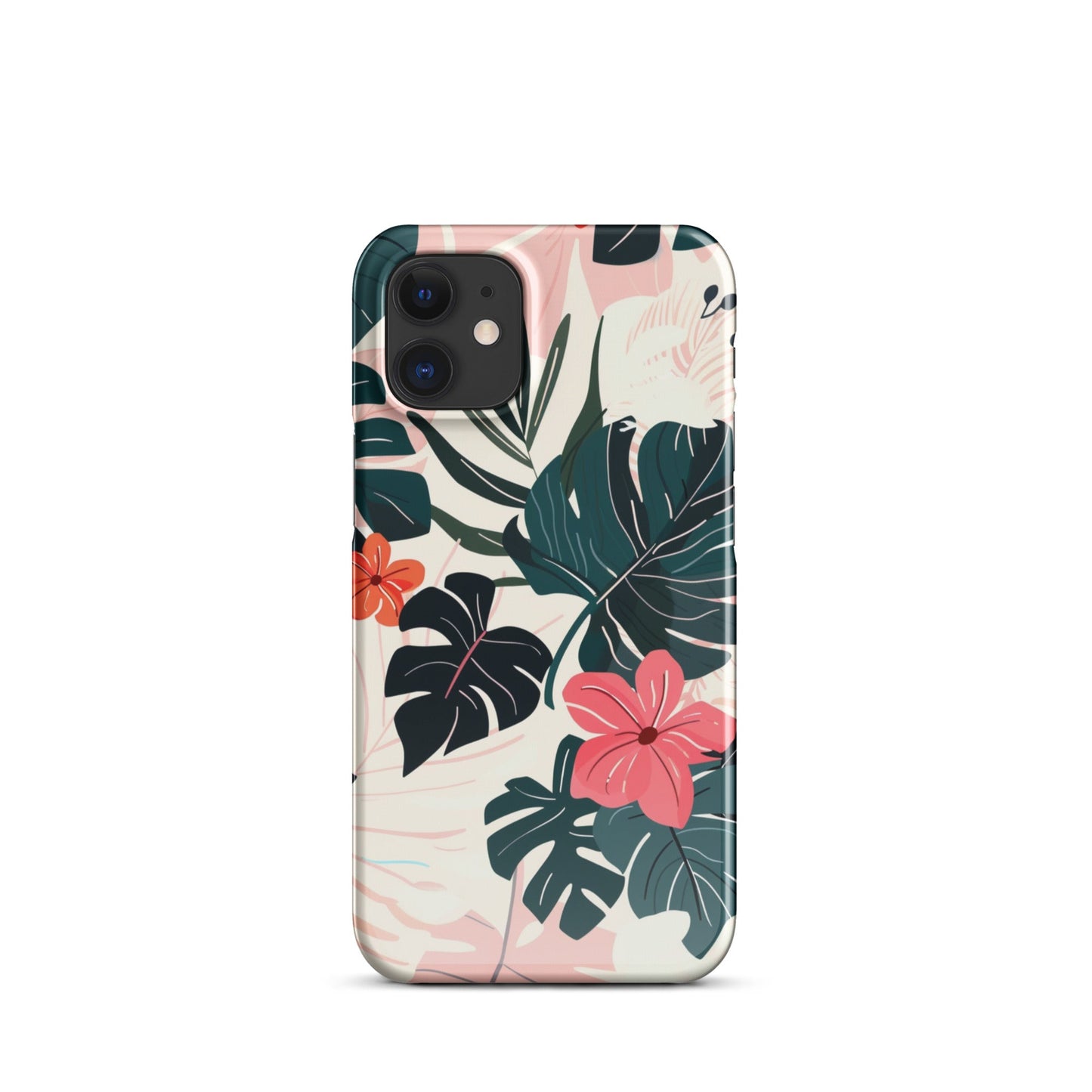 Flower leaves Phone case for iPhone