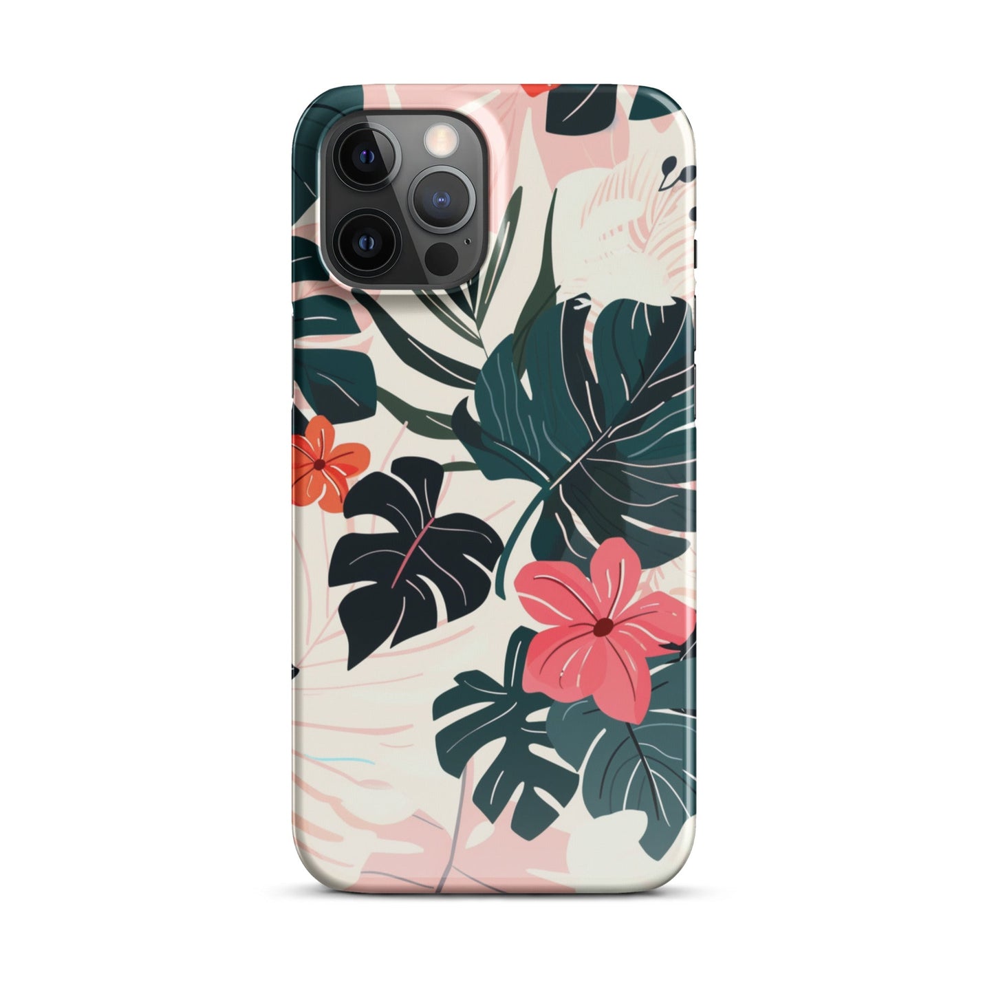 Flower leaves Phone case for iPhone