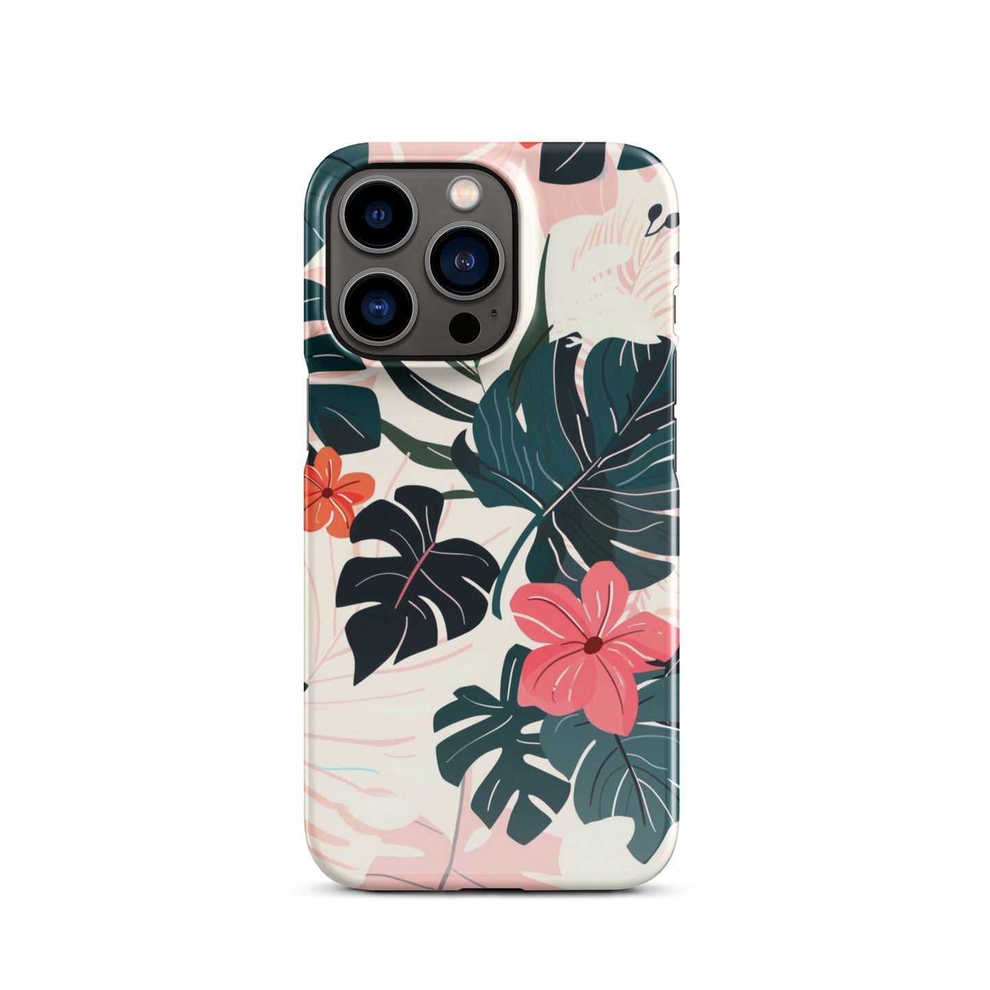 Flower leaves Phone case for iPhone