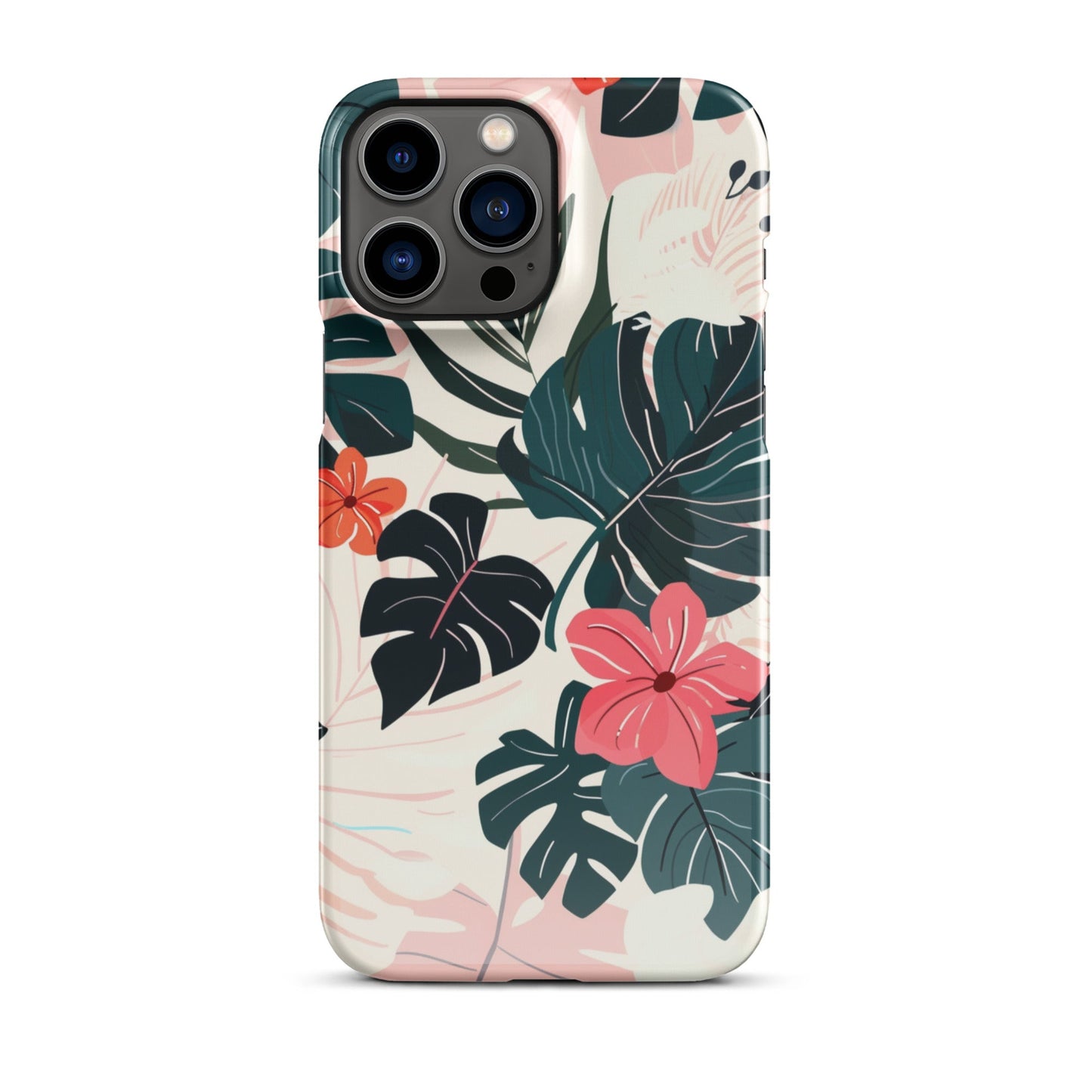 Flower leaves Phone case for iPhone
