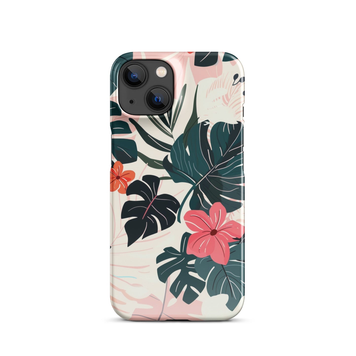 Flower leaves Phone case for iPhone