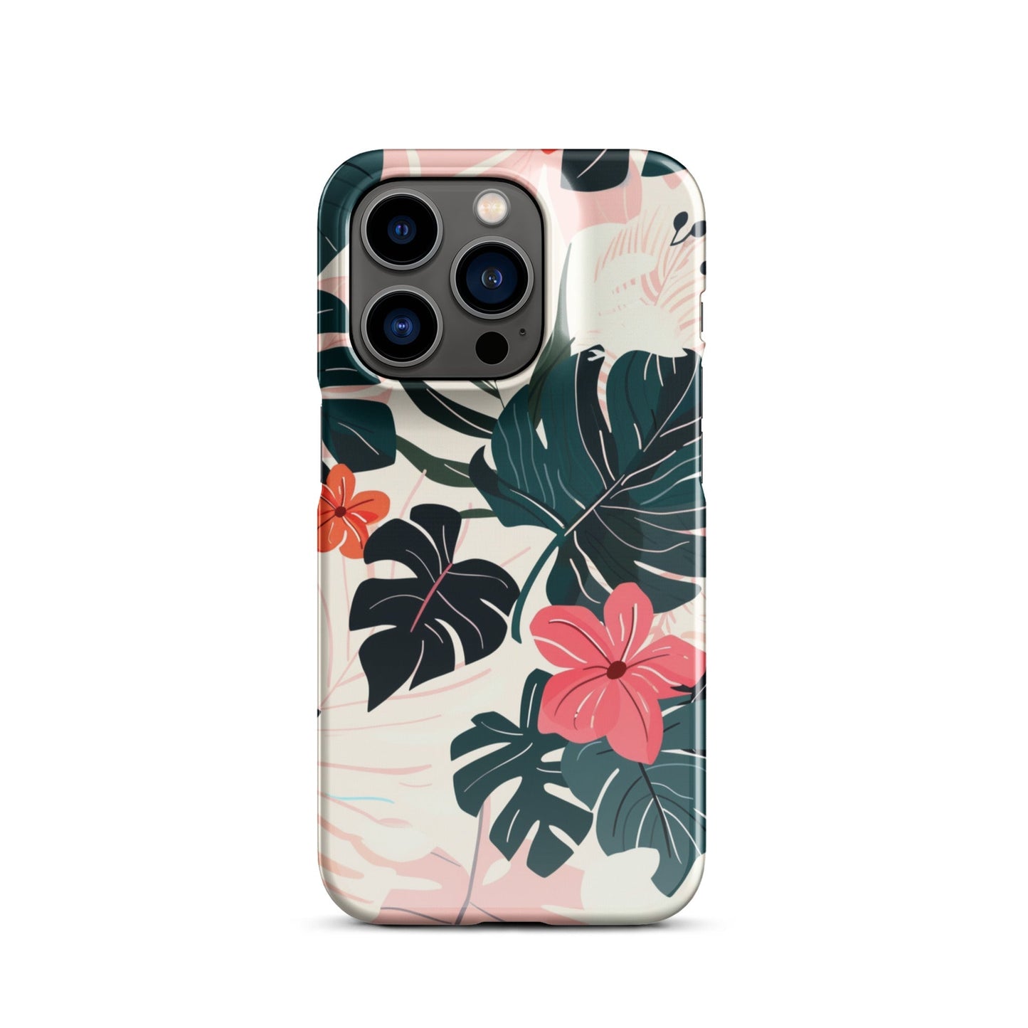 Flower leaves Phone case for iPhone
