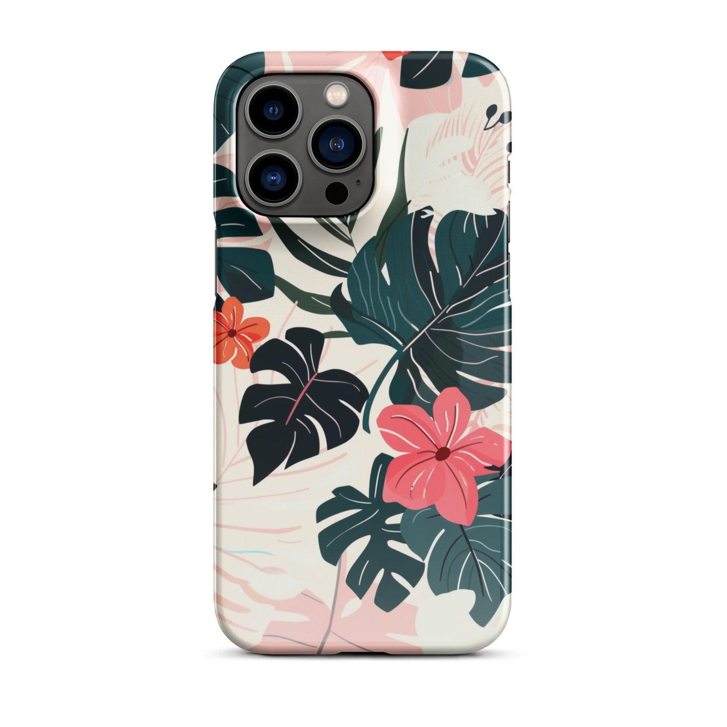 Flower leaves Phone case for iPhone