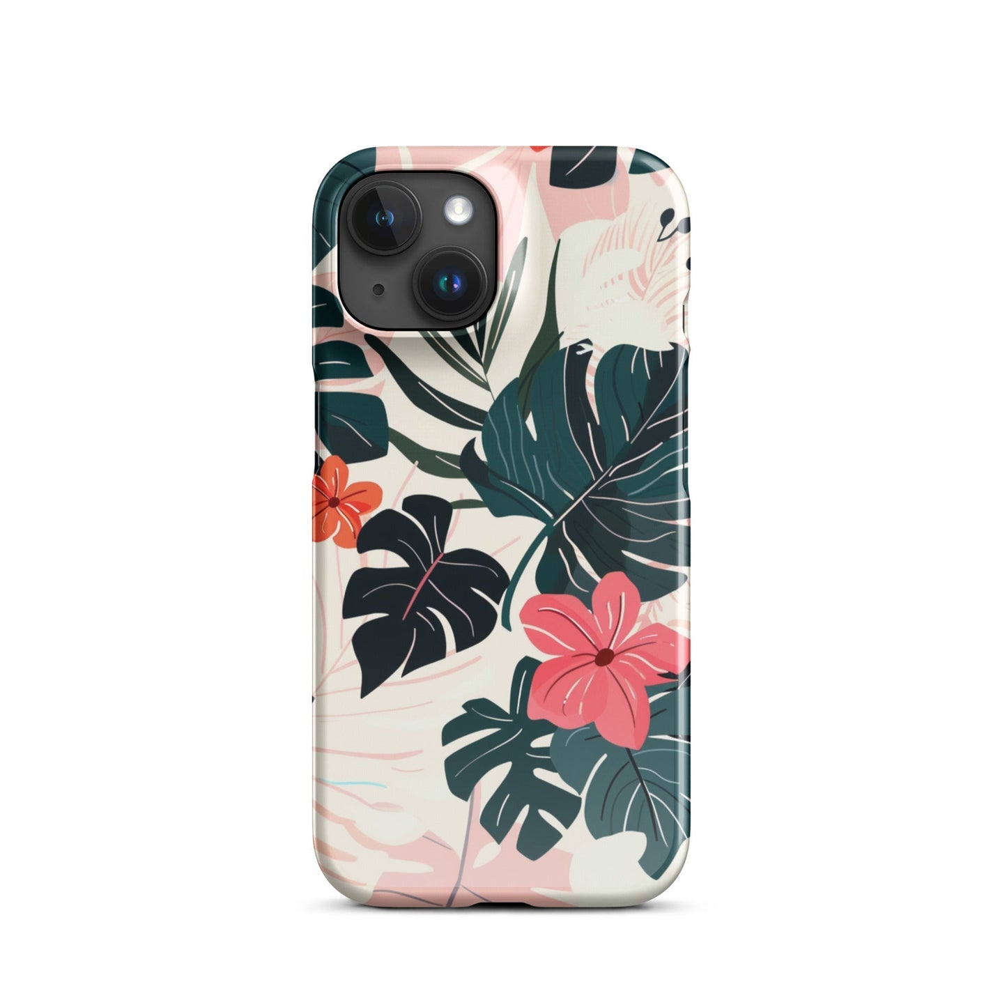 Flower leaves Phone case for iPhone
