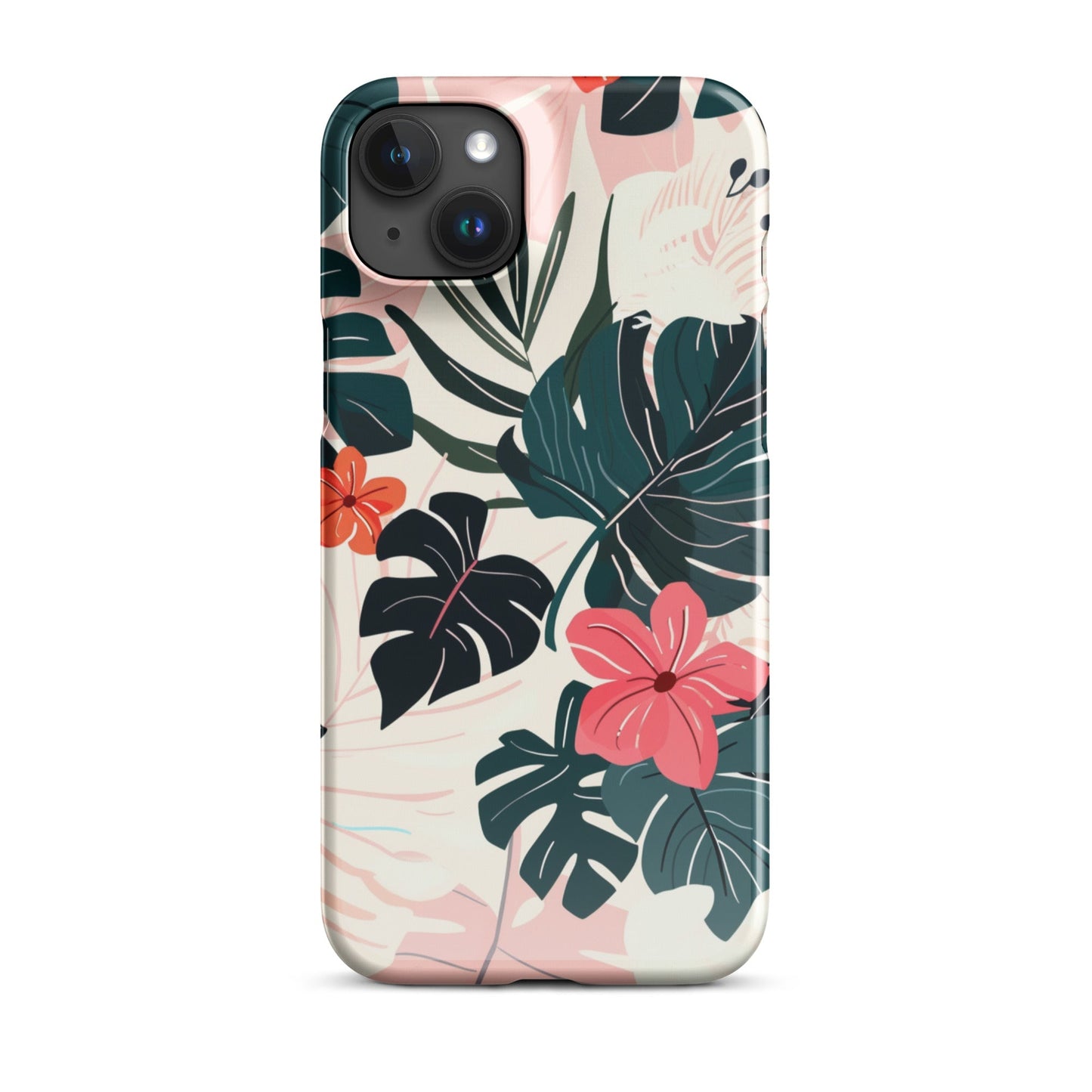 Flower leaves Phone case for iPhone