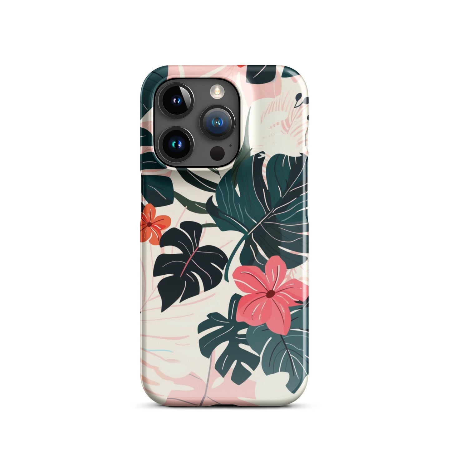 Flower leaves Phone case for iPhone