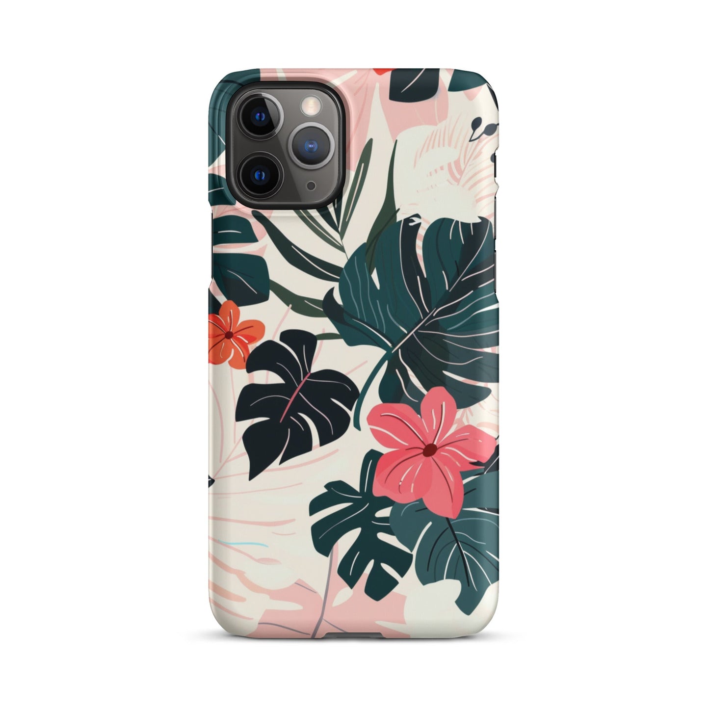 Flower leaves Phone case for iPhone