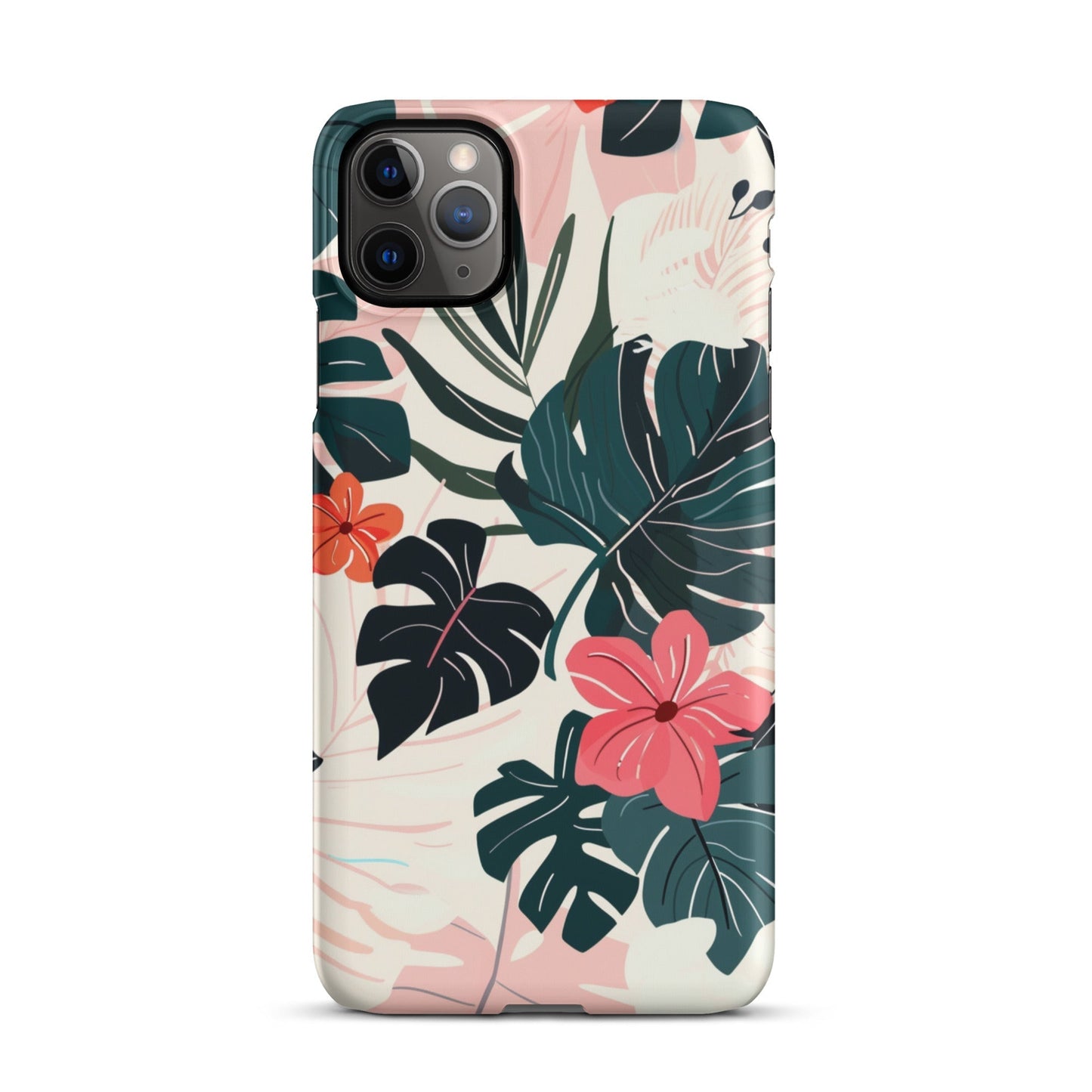 Flower leaves Phone case for iPhone
