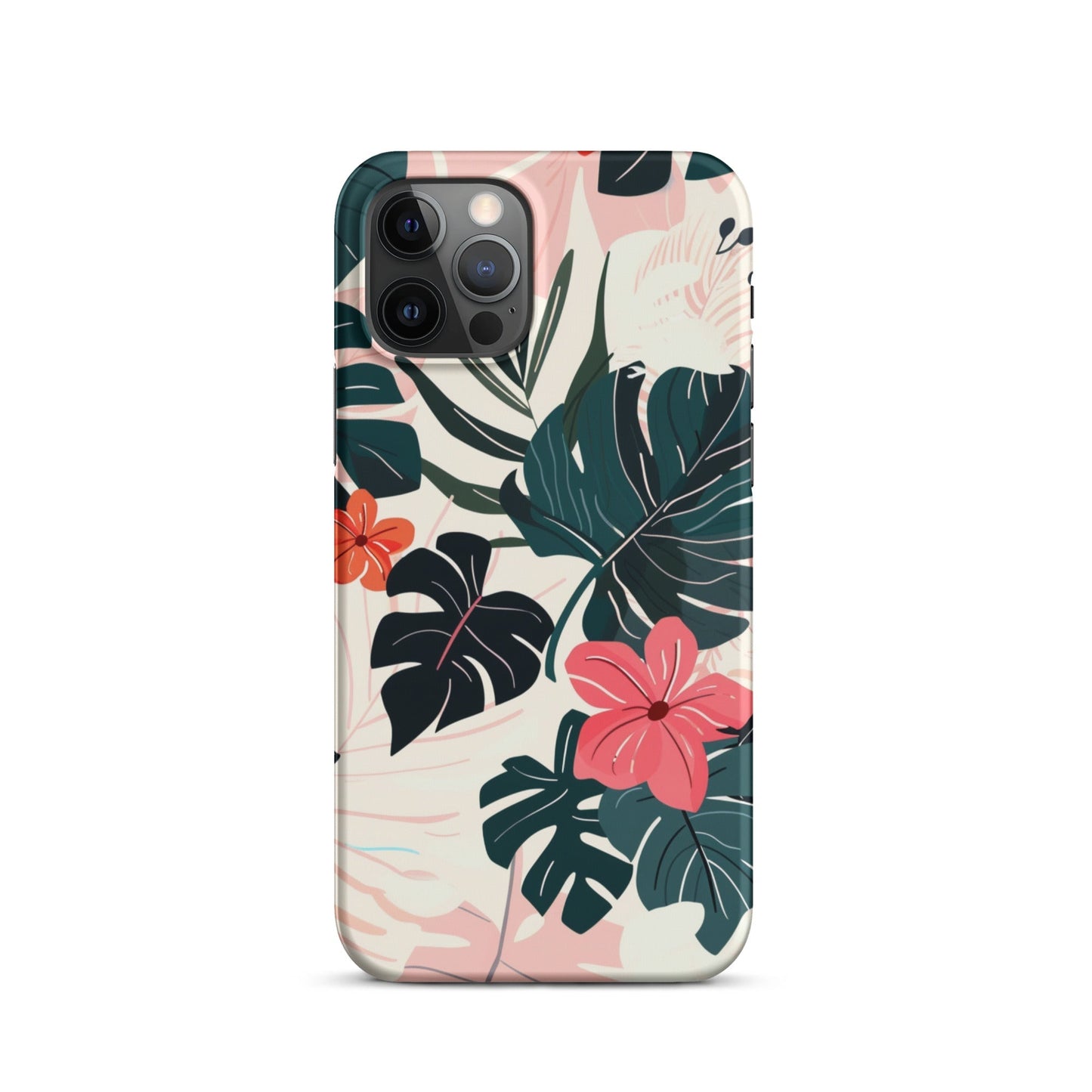 Flower leaves Phone case for iPhone