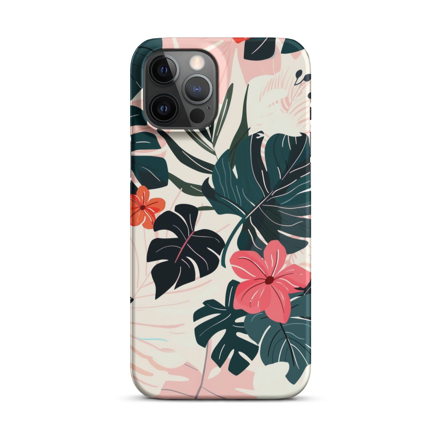 Flower leaves Phone case for iPhone