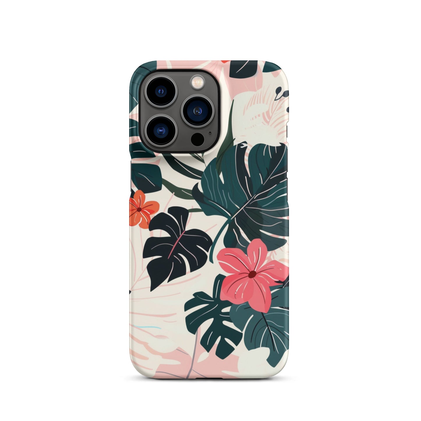 Flower leaves Phone case for iPhone