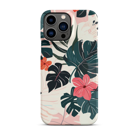 Flower leaves Phone case for iPhone