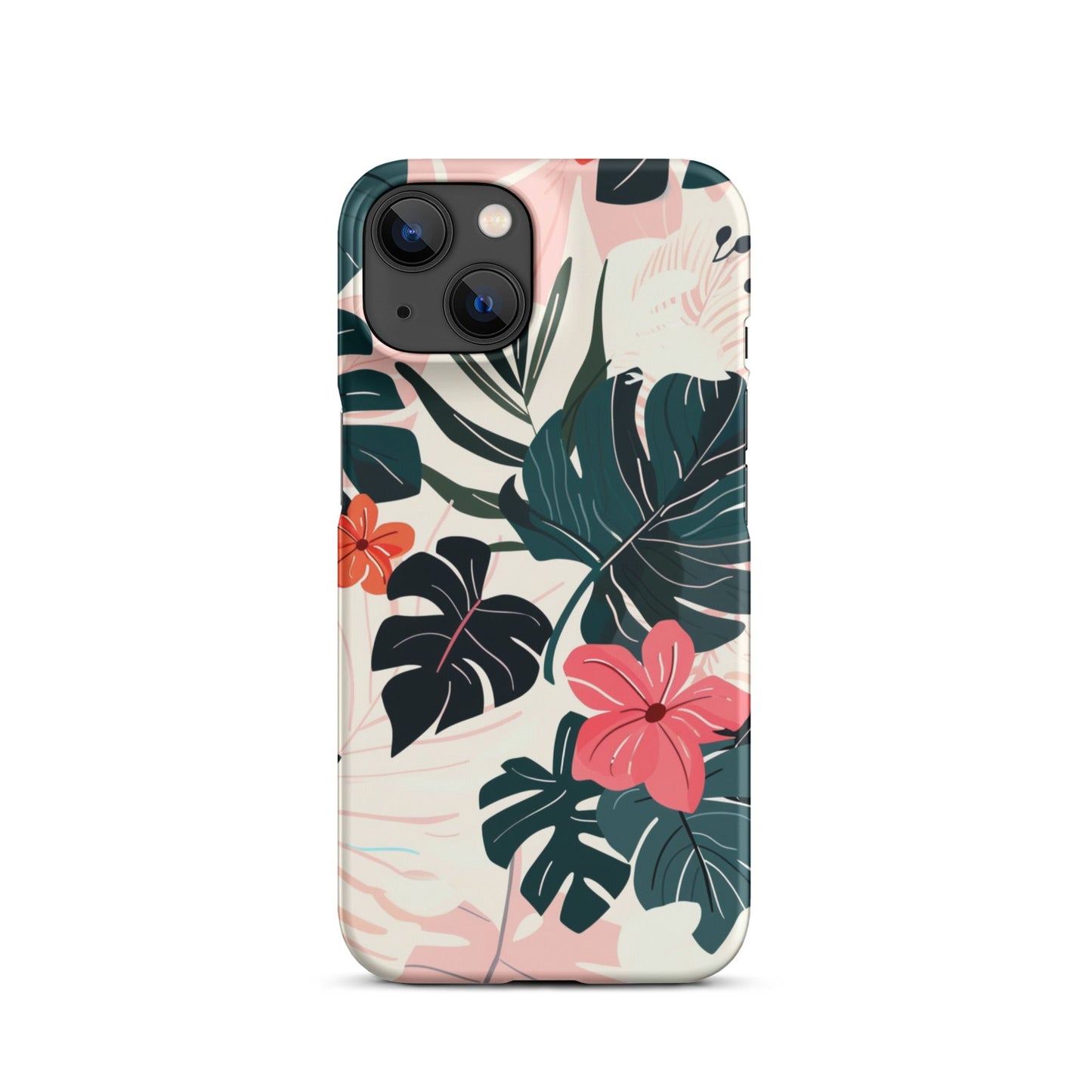 Flower leaves Phone case for iPhone