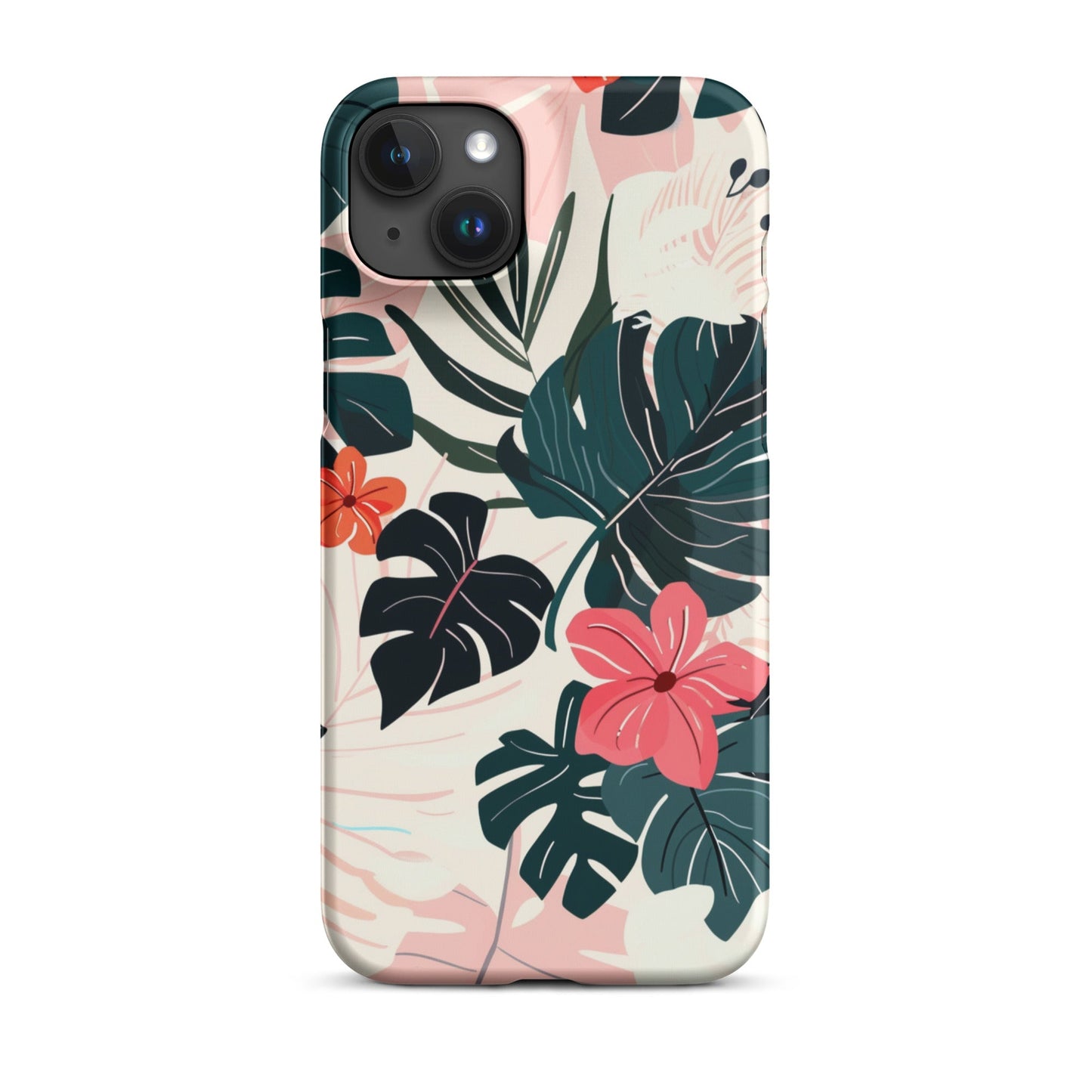 Flower leaves Phone case for iPhone